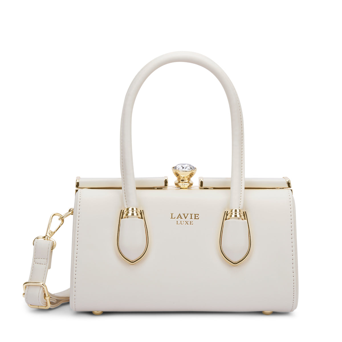DAZZEM25 SMALL OFF WHITE HANDBAG