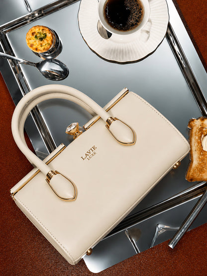 DAZZEM25 SMALL OFF WHITE HANDBAG