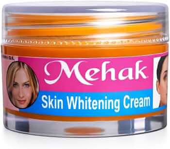 What are the uses of Mehak skin whitening cream -White / Yellow/Orange 30g