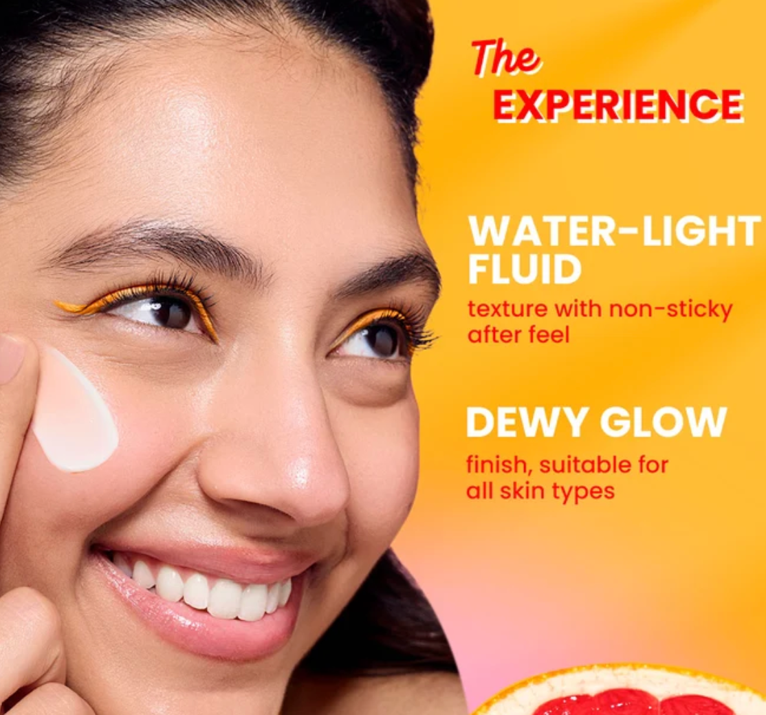 Vitamin C + E Sunscreen SPF 50+ PA++++ With New-Age UV Filters