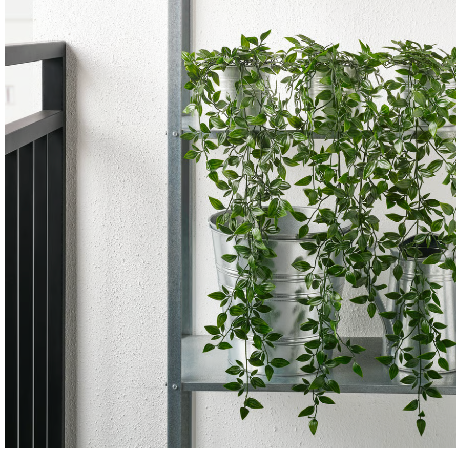FEJKA Artificial potted plant, indoor/outdoor/hanging, 9 cm (3 ½ ")