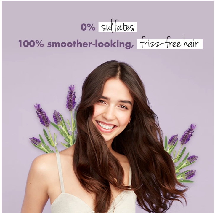 Argan Oil and Lavender Sulfate Free Smooth Serene Shampoo | 600ml MRP 879 1,099 20% Off