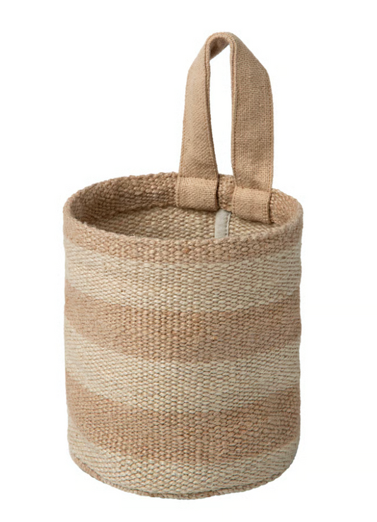 Storage basket, jute